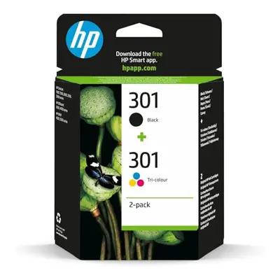 N9J72AE Original Ink Cartridges, Black and Tri-Colour, Multipack