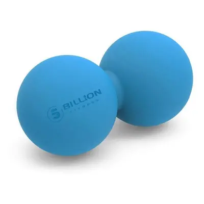 (Blue) Double Lacrosse Ball Peanut Massage For Thoracic Spine Upper Back Neck Scapula