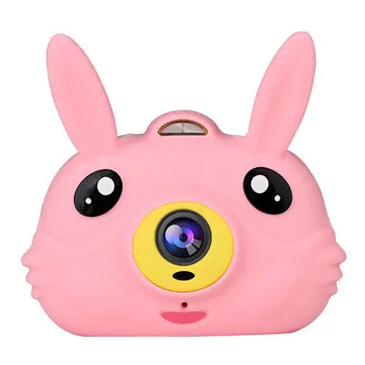 (Pink) Mini Digital HD 1080P Camera 2.0 Inch LCD Camcorder Video Recorder Children Gift