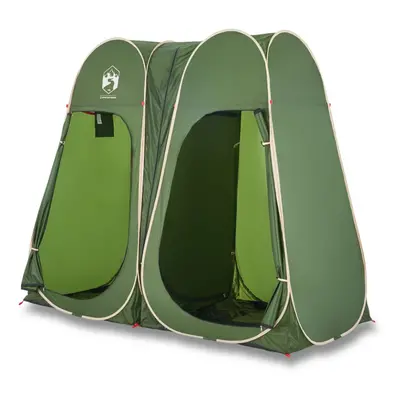 (Green) vidaXL Privacy Tent Outdoor Toilet Tent Shower Changing Tent Pop-up Waterproof