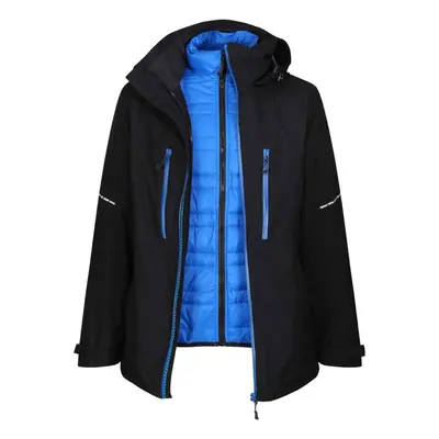 (XL, Black/Oxford Blue) Regatta Mens X-Pro Evader III Padded Jacket