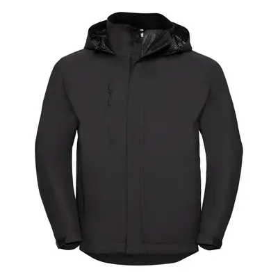 (XS, Black) Russell Mens Hydraplus Waterproof Jacket