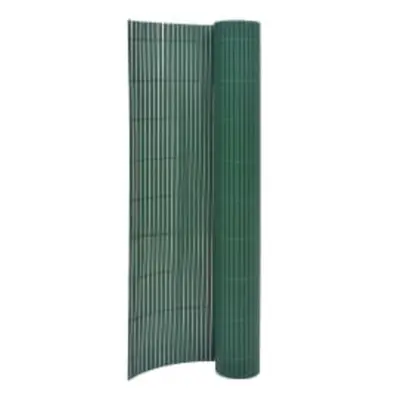 vidaXL Double-Sided Garden Fence Green Porch Blind Windbreak Privacy Screen