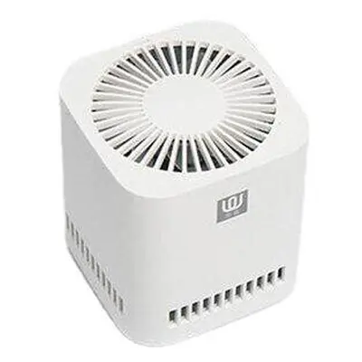 (White) Air Purifier Miniature Photocatalyst Formaldehyde Wireless 2000mAh Battery Air Wash Clea