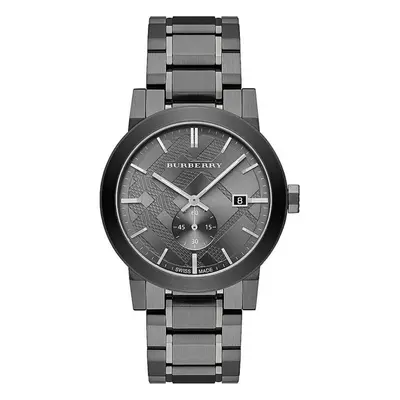 Burberry BU9902 The City Gunmetal Dial Steel Men's Watch