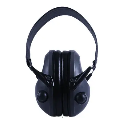 (Black) Tactical Shooting Earmuffs Adjustable Noise Reduction Safety Ear Muffs Hearing Protectio