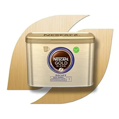 NESCAFE Gold Blend Decaf Instant Coffee 500g Tin