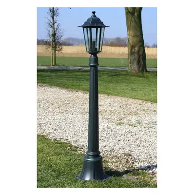 vidaXL Preston Garden Light Post 105cm Dark Green Outdoor Path Standing Lamp