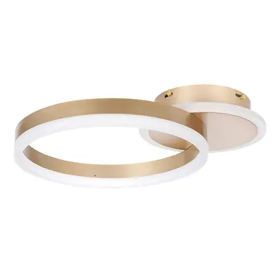 LED Ceiling Lamp GLYDE Metal Gold