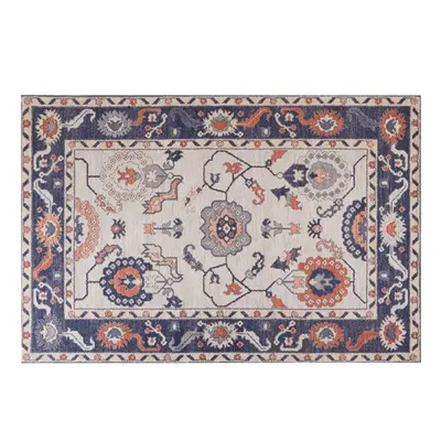 Cotton Area Rug x cm Multicolour KABTA