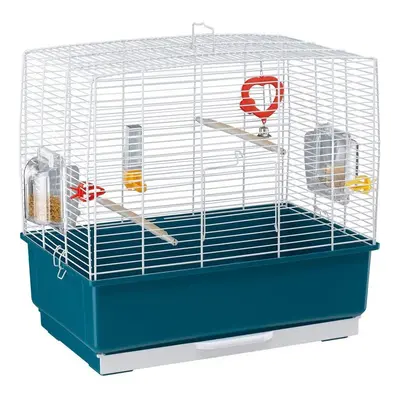 Ferplast Rectangular Shape Cage for Exotic Birds and Canaries, x x 48.5 cm