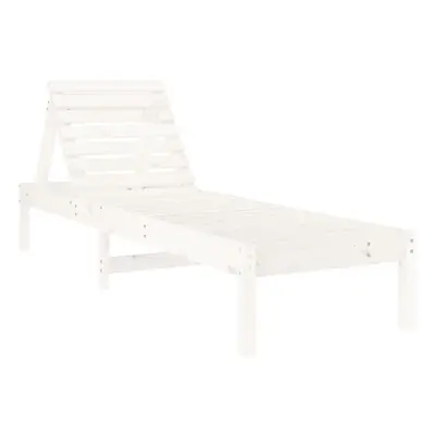 (white pine, pcs) vidaXL Sun Loungers Sun Bed Outdoor Lounge Bed Garden Day Bed Solid Wood Pine