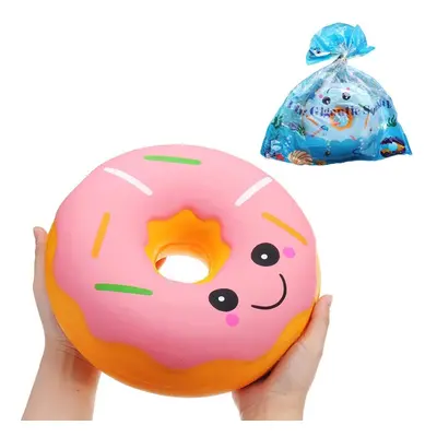 () Huge Donut Squishy Jumbo 25*25*10CM Soft Slow Rising With Packaging Collection Gift Decor Gia