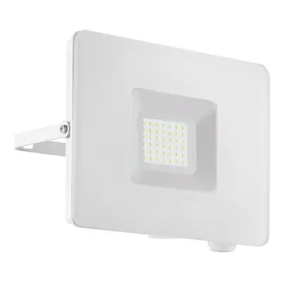 IP65 Outdoor Wall Flood Light White Adjustable 30W Built in LED Porch Lamp