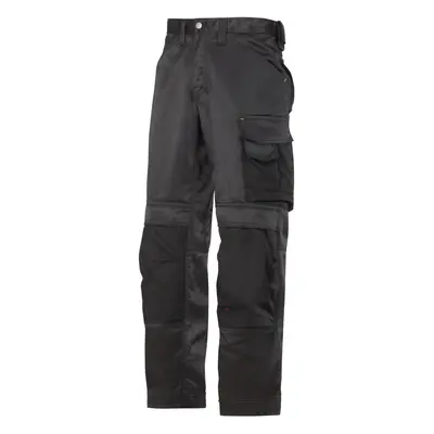 (36S, Black) Snickers Mens DuraTwill Craftsmen Non Holster Trousers