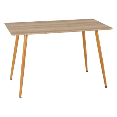 Seconique Barley Wood Dining Table Oak Veneer - Seats up to People