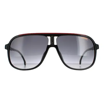 Carrera Sunglasses 1047/S OIT 9O Black Red Dark Grey Gradient