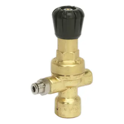 MIG Gas Regulator for Disposable Cylinders - 4bar Max. Pressure - Converter