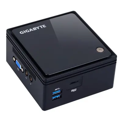 Gigabyte GB-BACE-3160 1.6GHz J3160 0.69L Sized PC Black PC/workstation barebone