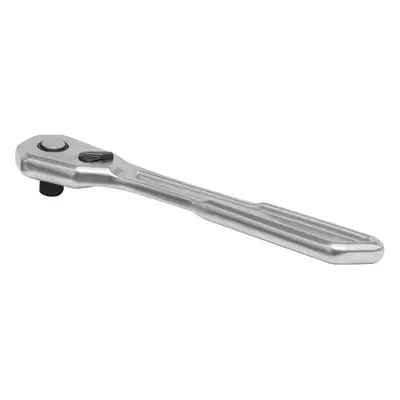 Low Profile 90-Tooth Ratchet Wrench - 3/8 Inch Sq Drive - Flip Reverse Mechanism