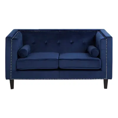 Premier Housewares Felisa Seat Midnight Velvet Sofa