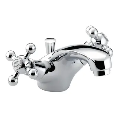 Bristan R BAS C Regency Mono Basin Mixer with Pop-Up Waste - Chrome