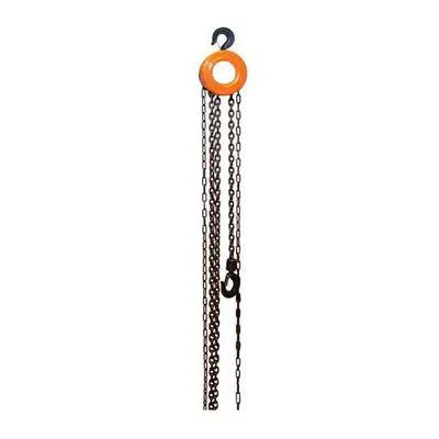 5 Tonne Hand Chain Block Hoists 3m Lift Height Weight Move Car Garage Site