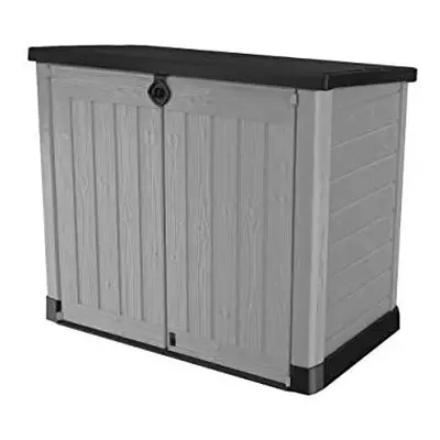 Store it Out Ace Storage Box Litres for Wheelie Bins or Garden Tools with Gas Struts Rubbish Bin