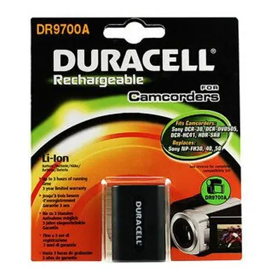 Duracell Camcorder Battery 7.4v 650mAh Lithium-Ion (Li-Ion) 650mAh 7.4V rechargeable battery