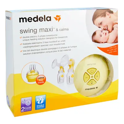 Medela Swing Maxi Extractor And Calm Bottle