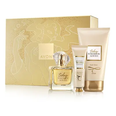 Today Tomorrow Always Today Three Piece Gift Set with Today EDP 50ml, Body Lotion 150ml and Hand