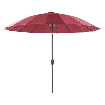 Garden Market Parasol 2.55 m Dark Red BAIA