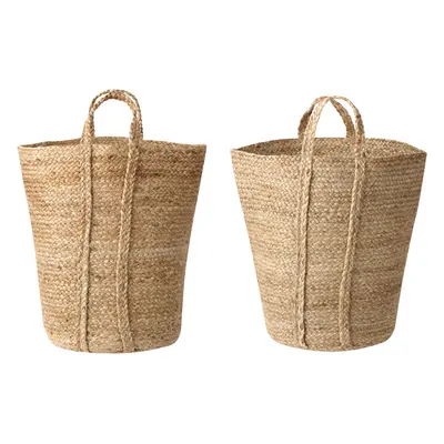 Set of Jute Baskets Natural ORNACH