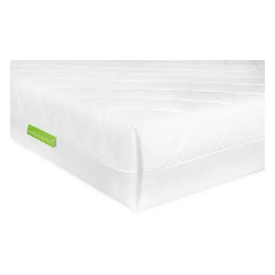 Mother Nurture Classic Eco Fibre Cot Bed Mattress, White, x x 10cm