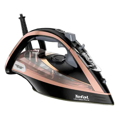 Tefal Ultimate Pure FV9845 Watt Iron -Black / Rose Gold