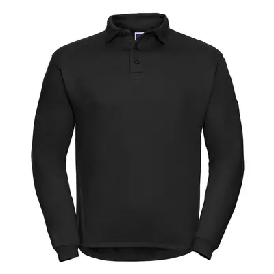 (XS, Black) Russell Mens Heavy Duty Sweatshirt