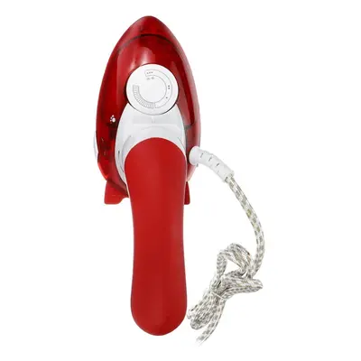 (Red, US Plug) 1000W Handheld Portable Garment Steamer Gear Powerful Clothes Steam Iron Fast Hea