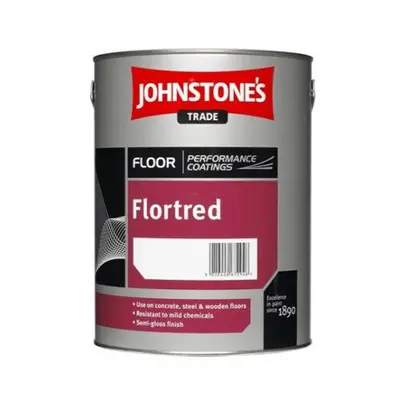 Johnstone's Flortred Floor Paint Safety Red 5L