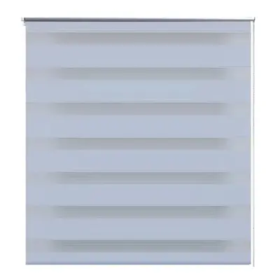 (white, x cm) vidaXL Zebra Blinds Alternative Parallel Roller Blind Window Privacy Screen