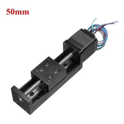 (50mm) 50/100/150/200mm T6 Linear CNC Slide Stage Actuator Motor Stepper Stroke Actuator