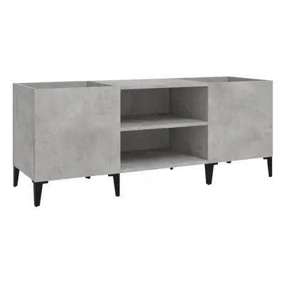 (concrete grey, x x cm) vidaXL Record Cabinet Office Vinyl Storage Cabinet Sideboard Engineered 