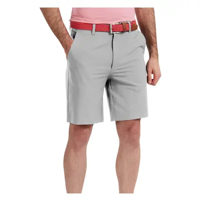 (34" Waist, Grey) FootJoy Mens Performance Regular Fit Woven Stretch Twill Golf Shorts