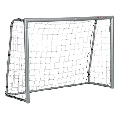 SPORTNOW 6ft x 2ft Football Goal, Simple Set Up Football Training Net