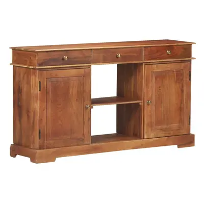 vidaXL Solid Acacia Wood Sideboard Furniture Home Storage Cabinet Bedroom