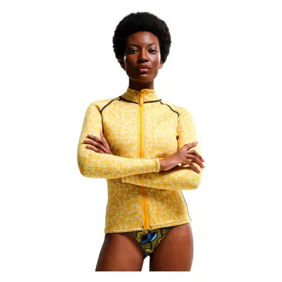 (18/20, Yellow Parsley) Regatta Womens Orla Kiely Full Zip Bold Pattern Surf Swim Scuba Jacket T