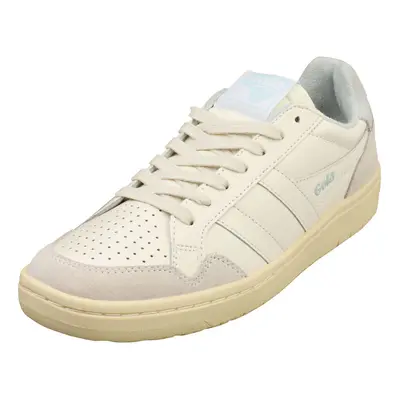 (8) Gola Eagle Womens Fashion Trainers in Off White