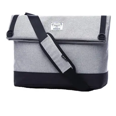 (Grey) Inch Messenger Bag Wateproof Business Laptop Tote Bag Shoulder Bag Travel Crossbody Bag