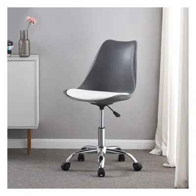 Charles Jacobs Adjustable Tulip Desk Chair Office Furniture Swivel Stool Seat