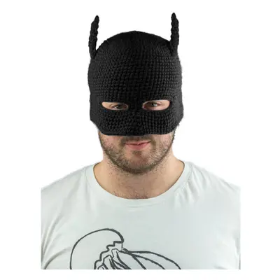 Batman Cowl Knit Beanie (Black)