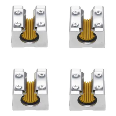 4pcs Solid Polymer SBR12UU 12mm Open Block Linear Bearing Slide CNC Router Linear Slide